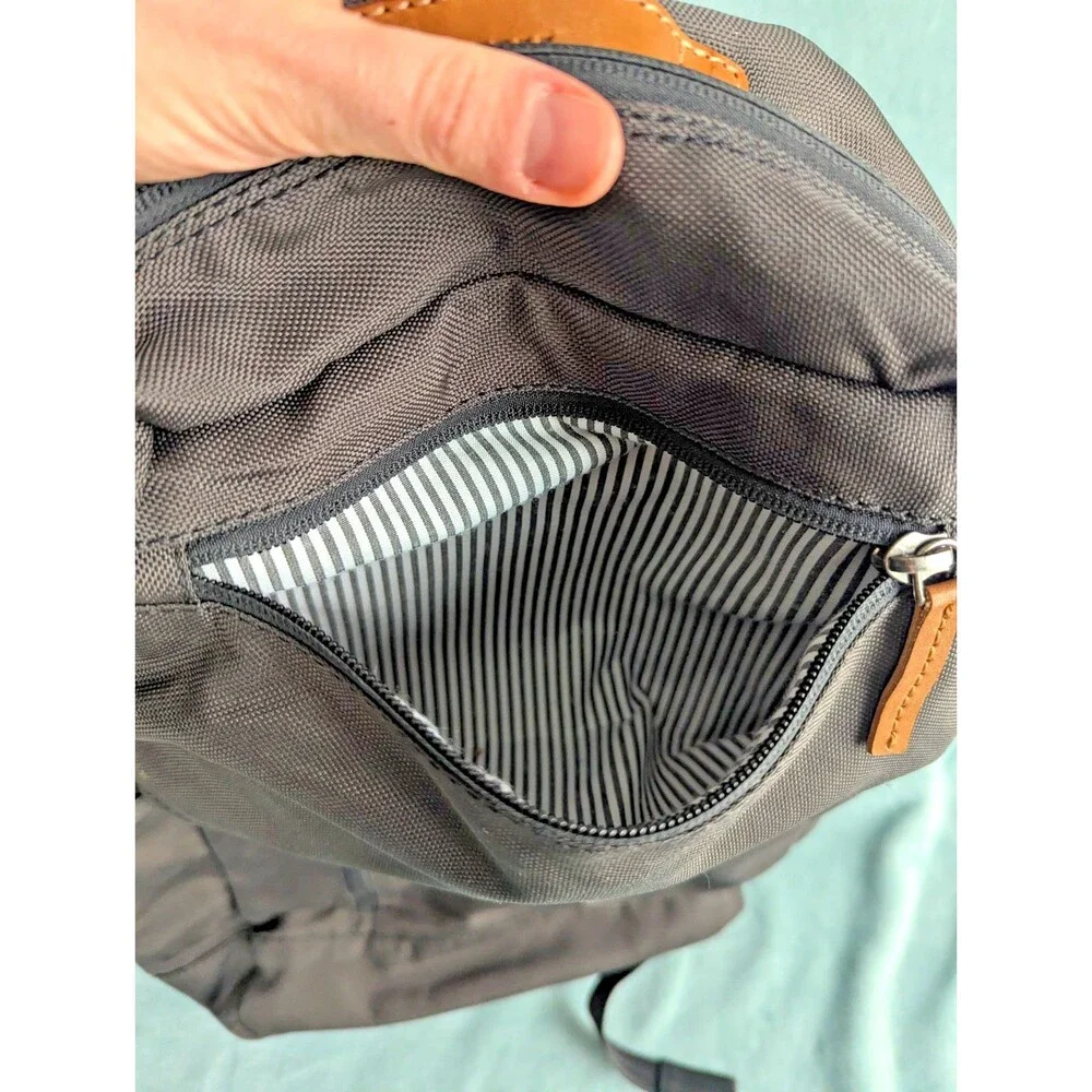 Made Free Urban Pack Backpack Charcoal Recycled Canvas 15 Laptop
